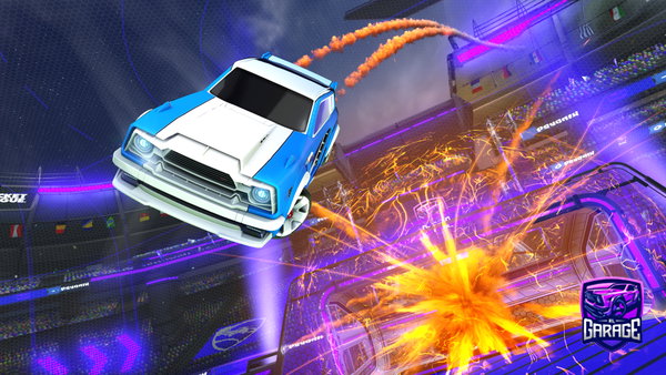 A Rocket League car design from uSeuVagem