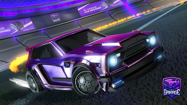 A Rocket League car design from FEY-Horizon