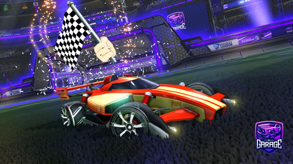 A Rocket League car design from pixl_