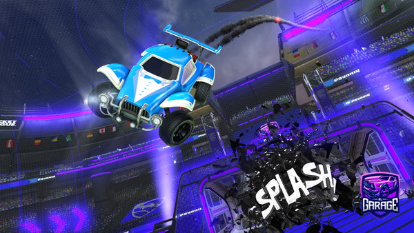 A Rocket League car design from giga_dami