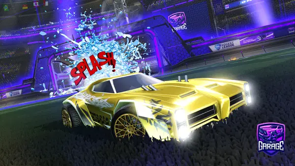 A Rocket League car design from AceLlamaCastor