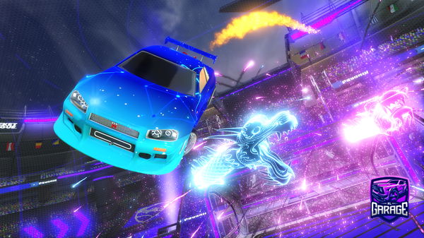 A Rocket League car design from ElgUaPeRaS