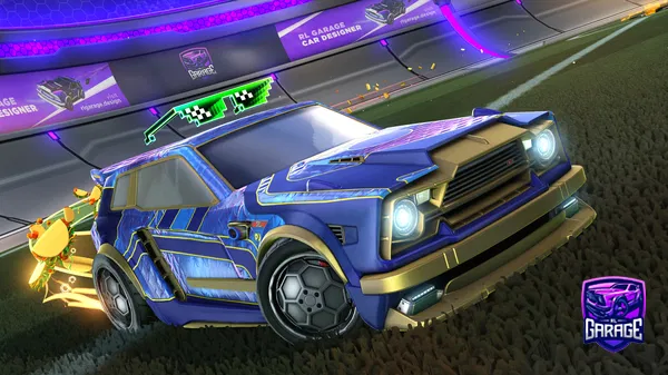 A Rocket League car design from JR_HP13