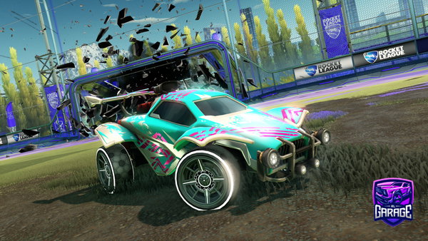 A Rocket League car design from Evakyt