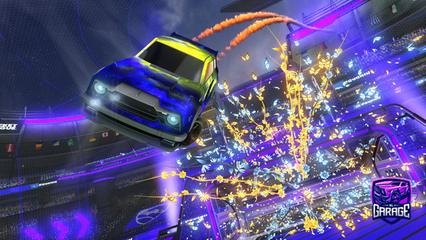 A Rocket League car design from MrNifty