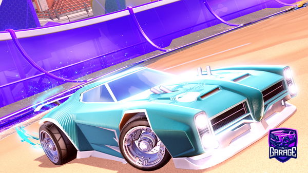 A Rocket League car design from Fungui07