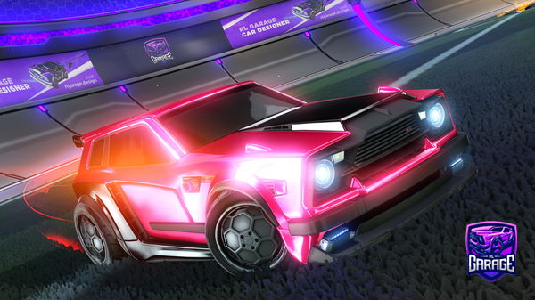A Rocket League car design from Spicydead0987
