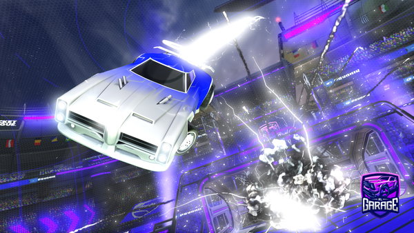 A Rocket League car design from SkyShadox