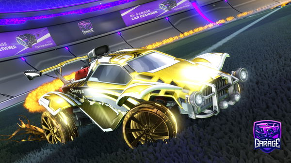 A Rocket League car design from ThugZeckromZLX