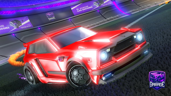 A Rocket League car design from AN76305
