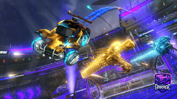 A Rocket League car design from HoopFestBaller30