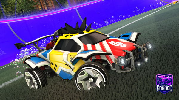 A Rocket League car design from xTheGodZombie