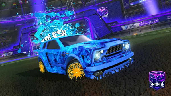A Rocket League car design from D7DDDDY