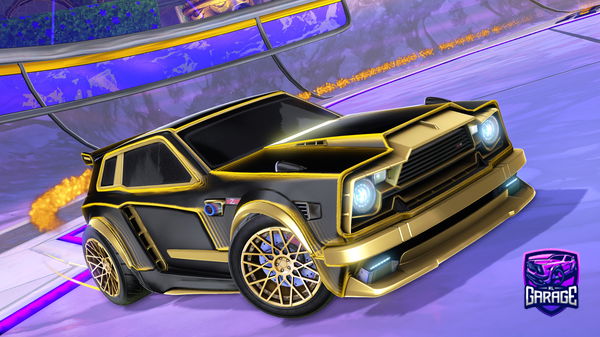 A Rocket League car design from zaddation