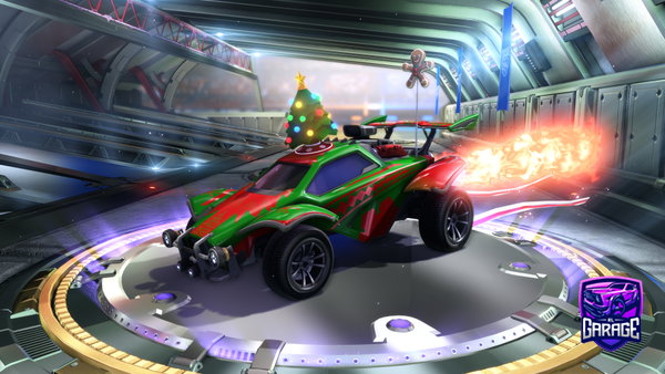 A Rocket League car design from creepeHK