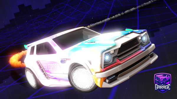 A Rocket League car design from Mayto_slp