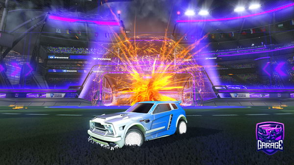 A Rocket League car design from Vocchauve