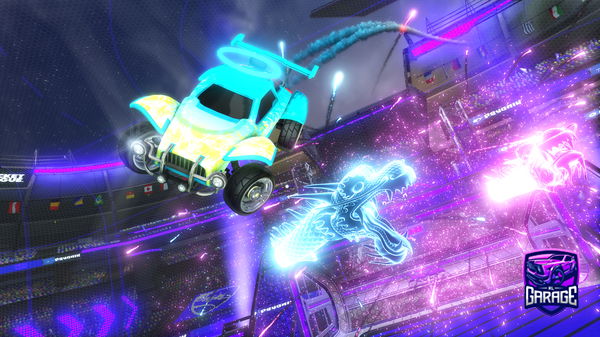 A Rocket League car design from Yunior115