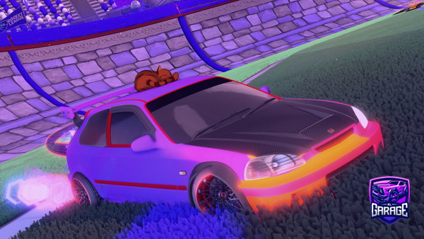 A Rocket League car design from WND