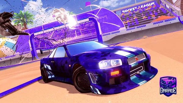 A Rocket League car design from SpaceShadow3717