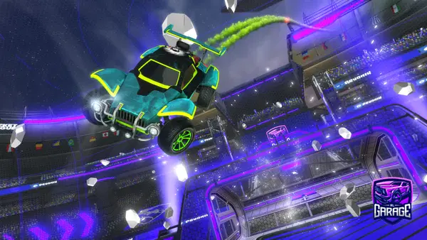 A Rocket League car design from void_reflexz