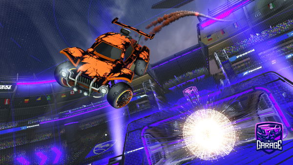 A Rocket League car design from South_rl