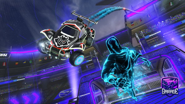 A Rocket League car design from Ivartrade