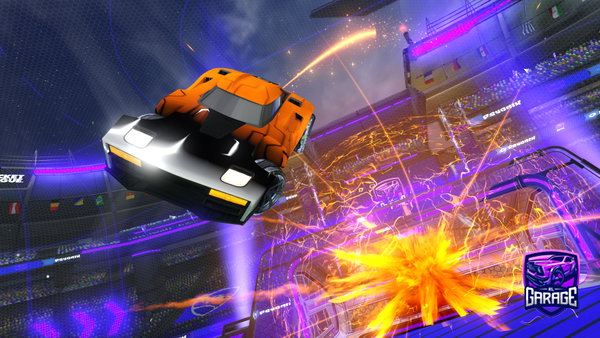 A Rocket League car design from Irku