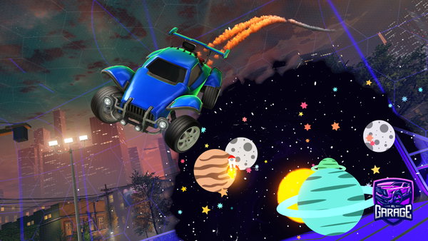 A Rocket League car design from ammar2009rl