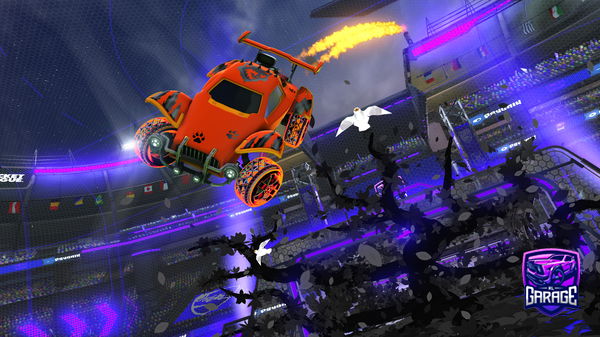 A Rocket League car design from raijinrl