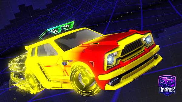 A Rocket League car design from AntonKatsif