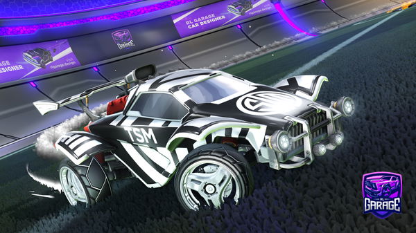 A Rocket League car design from TheBismarck49