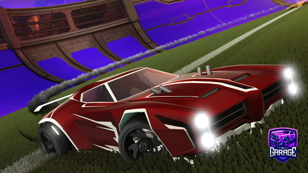 A Rocket League car design from BINBOO132