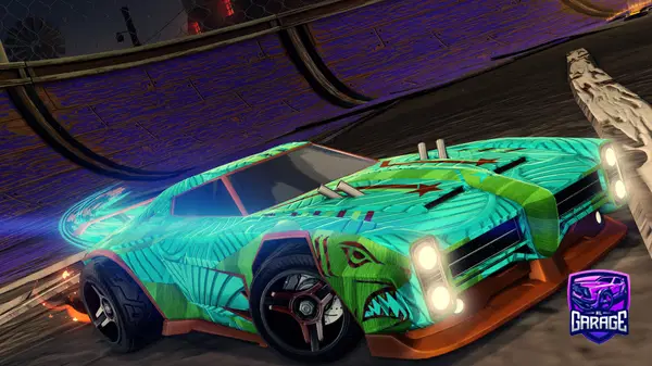 A Rocket League car design from Staticwpn