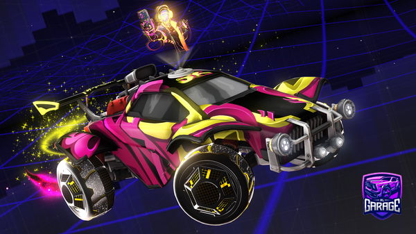 A Rocket League car design from Nugz92