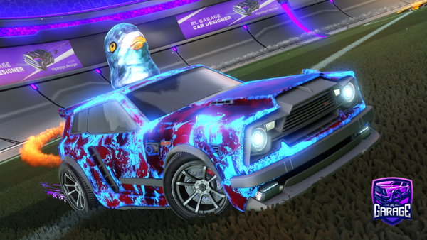 A Rocket League car design from Barrylird5700