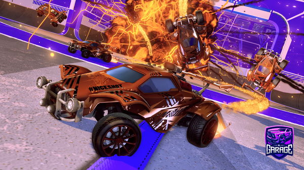 A Rocket League car design from istymi