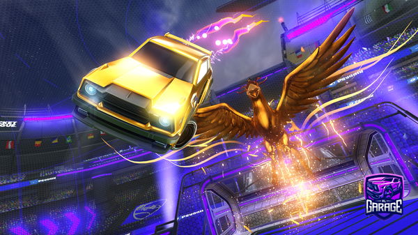 A Rocket League car design from DarkWolf_666