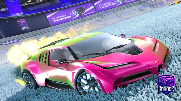 A Rocket League car design from MrZircon