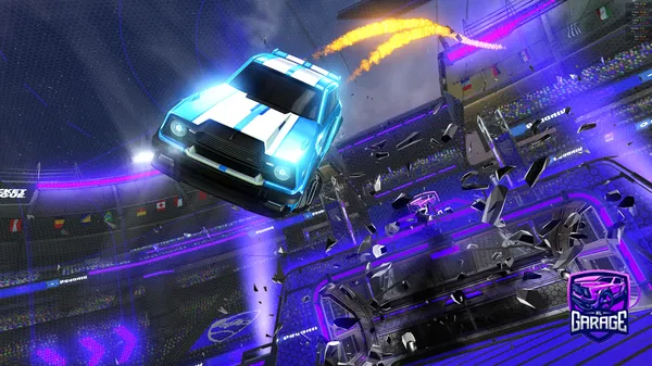 A Rocket League car design from steakelite17