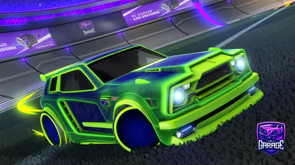 A Rocket League car design from derpy_7017