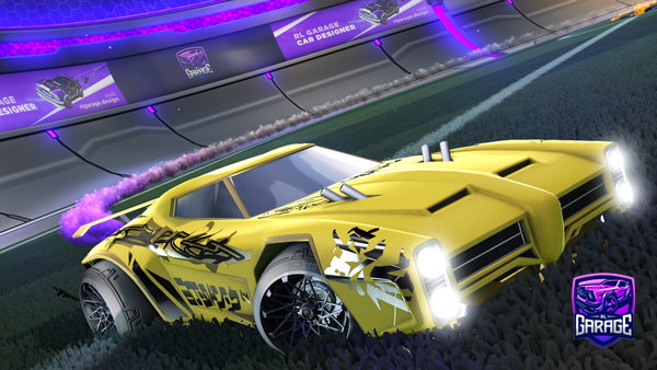A Rocket League car design from flessy