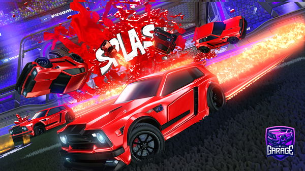 A Rocket League car design from Qaikozu