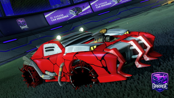 A Rocket League car design from Gashifi
