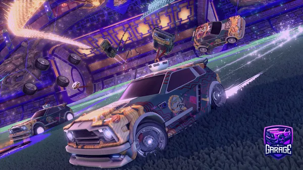 A Rocket League car design from WaddleDaBest