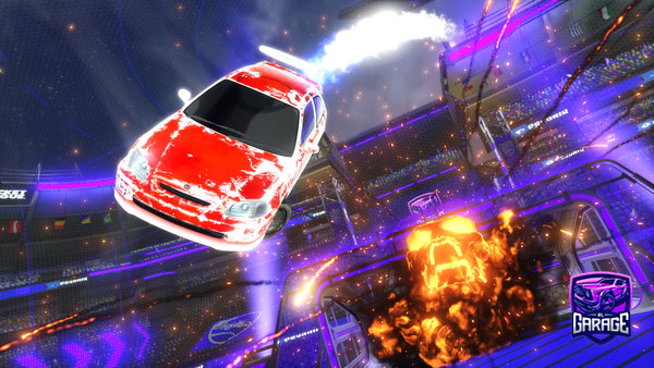 A Rocket League car design from joeldepoel