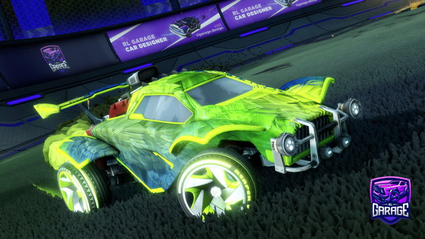 A Rocket League car design from Galaxyyoo_GX1