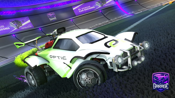 A Rocket League car design from Mingus123