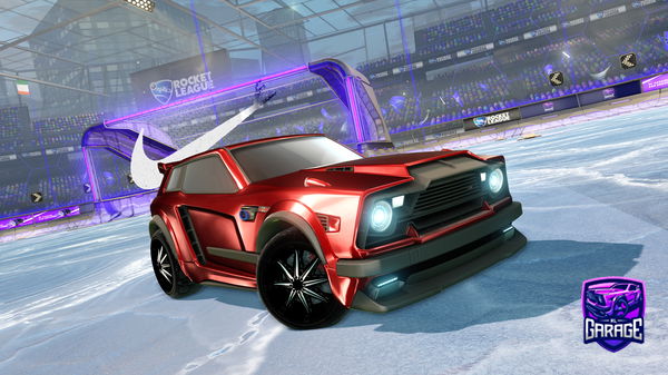 A Rocket League car design from libertylajaca21