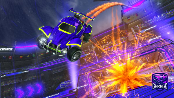 A Rocket League car design from FaZe_Panic